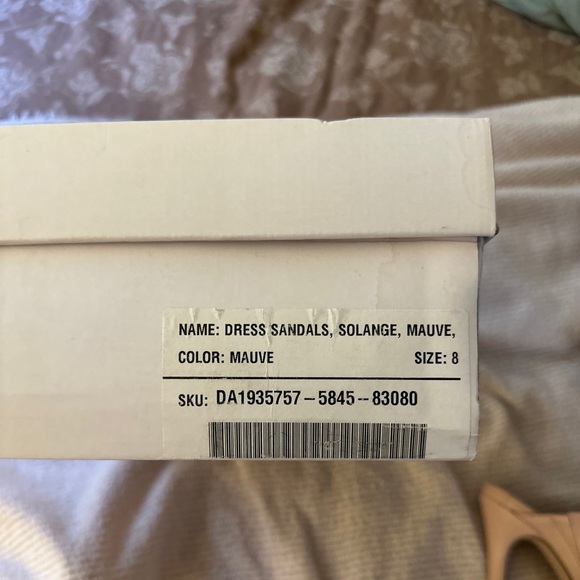 Just Fab pink peep toe stilettos size 8 - Picture 7 of 7